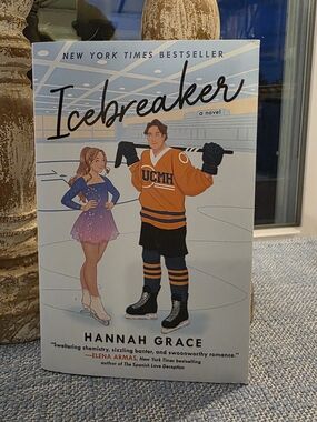 Icebreaker by Hannah Grace - Orange & White Cover Novel